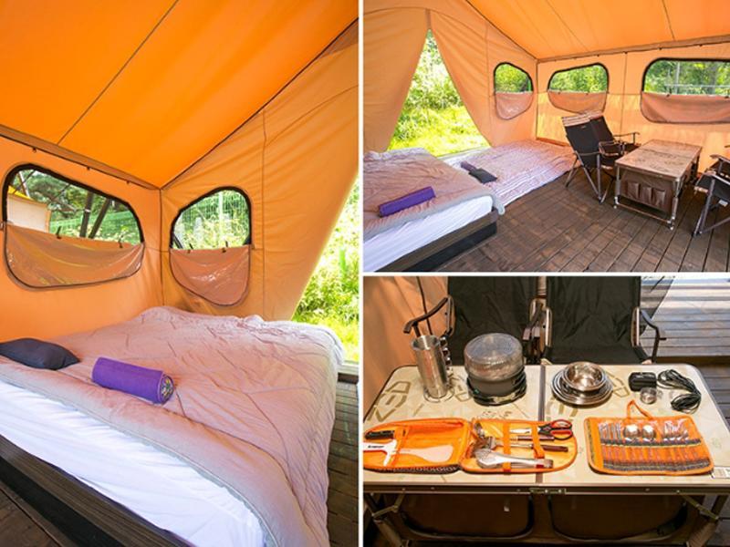 Luxury tent Bukhan Mountain Glamping Seoul